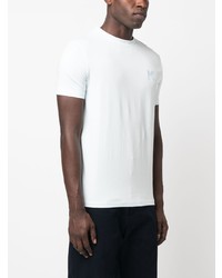 Мужская голубая футболка с круглым вырезом от Karl Lagerfeld