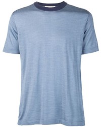 Мужская голубая футболка с круглым вырезом от Marc Jacobs
