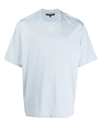 Мужская голубая футболка с круглым вырезом от Michael Kors