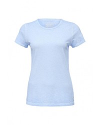 Женская голубая футболка с круглым вырезом от MICHAEL Michael Kors
