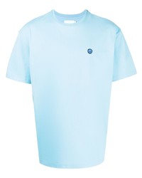 Мужская голубая футболка с круглым вырезом от Off Duty