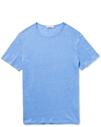 Мужская голубая футболка с круглым вырезом от Onia