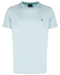 Мужская голубая футболка с круглым вырезом от PS Paul Smith