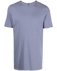 Мужская голубая футболка с круглым вырезом от Rick Owens DRKSHDW