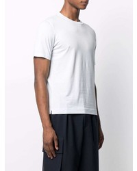 Мужская голубая футболка с круглым вырезом от Fedeli