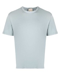 Мужская голубая футболка с круглым вырезом от Ten C