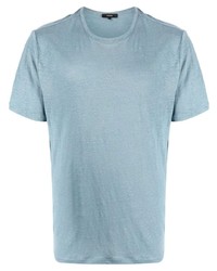 Мужская голубая футболка с круглым вырезом от Vince
