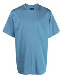 Мужская голубая футболка с круглым вырезом от Y-3