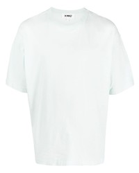 Мужская голубая футболка с круглым вырезом от YMC