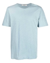 Мужская голубая футболка с круглым вырезом от Zadig & Voltaire