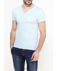 Мужская голубая футболка от Aarhon