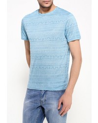 Мужская голубая футболка от Another Influence