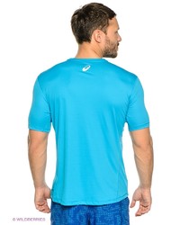 Мужская голубая футболка от Asics