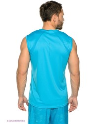 Мужская голубая футболка от Asics