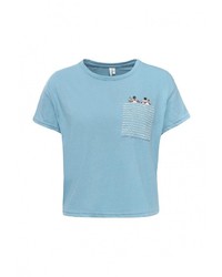 Женская голубая футболка от Befree