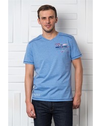 Мужская голубая футболка от Begood
