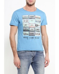 Мужская голубая футболка от BLEND