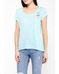 Женская голубая футболка от Brave Soul