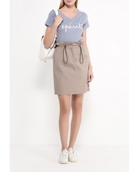 Женская голубая футболка от Broadway