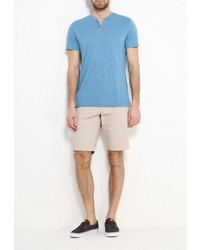 Мужская голубая футболка от Celio