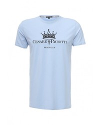 Мужская голубая футболка от Cesare Paciotti