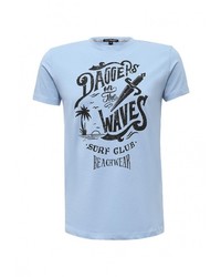 Мужская голубая футболка от Cesare Paciotti