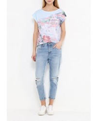 Женская голубая футболка от Concept Club