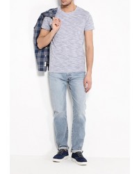 Мужская голубая футболка от D-struct