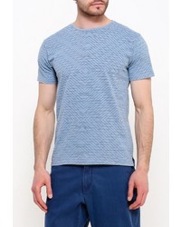 Мужская голубая футболка от Deblasio