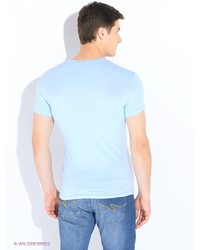 Мужская голубая футболка от DOCTOR E