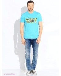 Мужская голубая футболка от FiNN FLARE