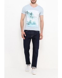 Мужская голубая футболка от Fresh