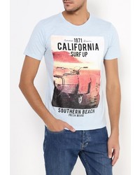 Мужская голубая футболка от Fresh