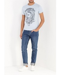 Мужская голубая футболка от Fresh