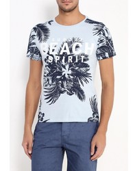 Мужская голубая футболка от Fresh