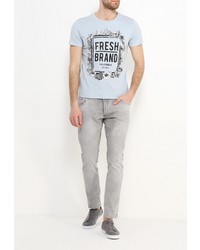 Мужская голубая футболка от Fresh