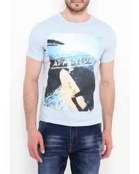 Мужская голубая футболка от Fresh