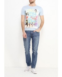 Мужская голубая футболка от Fresh