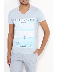 Мужская голубая футболка от Fresh