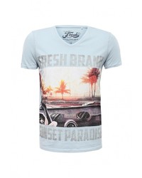 Мужская голубая футболка от Fresh