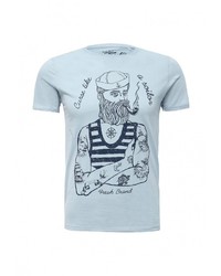 Мужская голубая футболка от Fresh