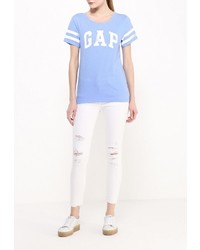 Женская голубая футболка от Gap