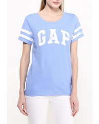 Женская голубая футболка от Gap