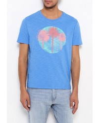 Мужская голубая футболка от Gap