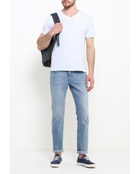 Мужская голубая футболка от Gap