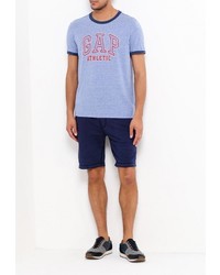 Мужская голубая футболка от Gap