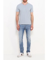 Мужская голубая футболка от Gap