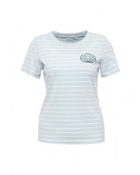 Женская голубая футболка от Glamorous