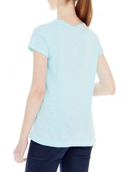Женская голубая футболка от Grezzo