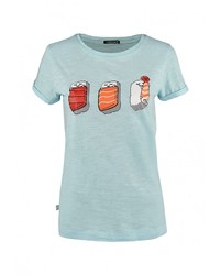 Женская голубая футболка от Grezzo